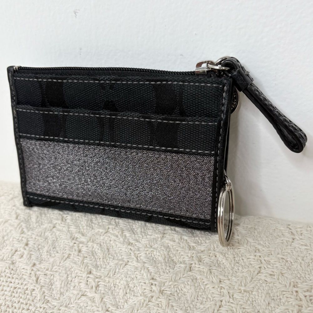 Coach Signature Stripe Mini Skinny Card Case F40749 65th Anniversary Legacy - Picture 4 of 6